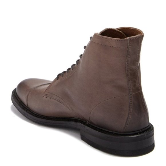 New Frye Seth Leather Lace-Up Boot 12 - Picture 2 of 3